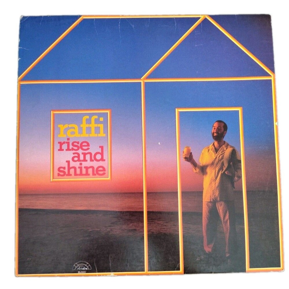 Raffi Rise And Shine Vinyl LP Record 1982 Troubadour SL-0223 Childrens Folk
